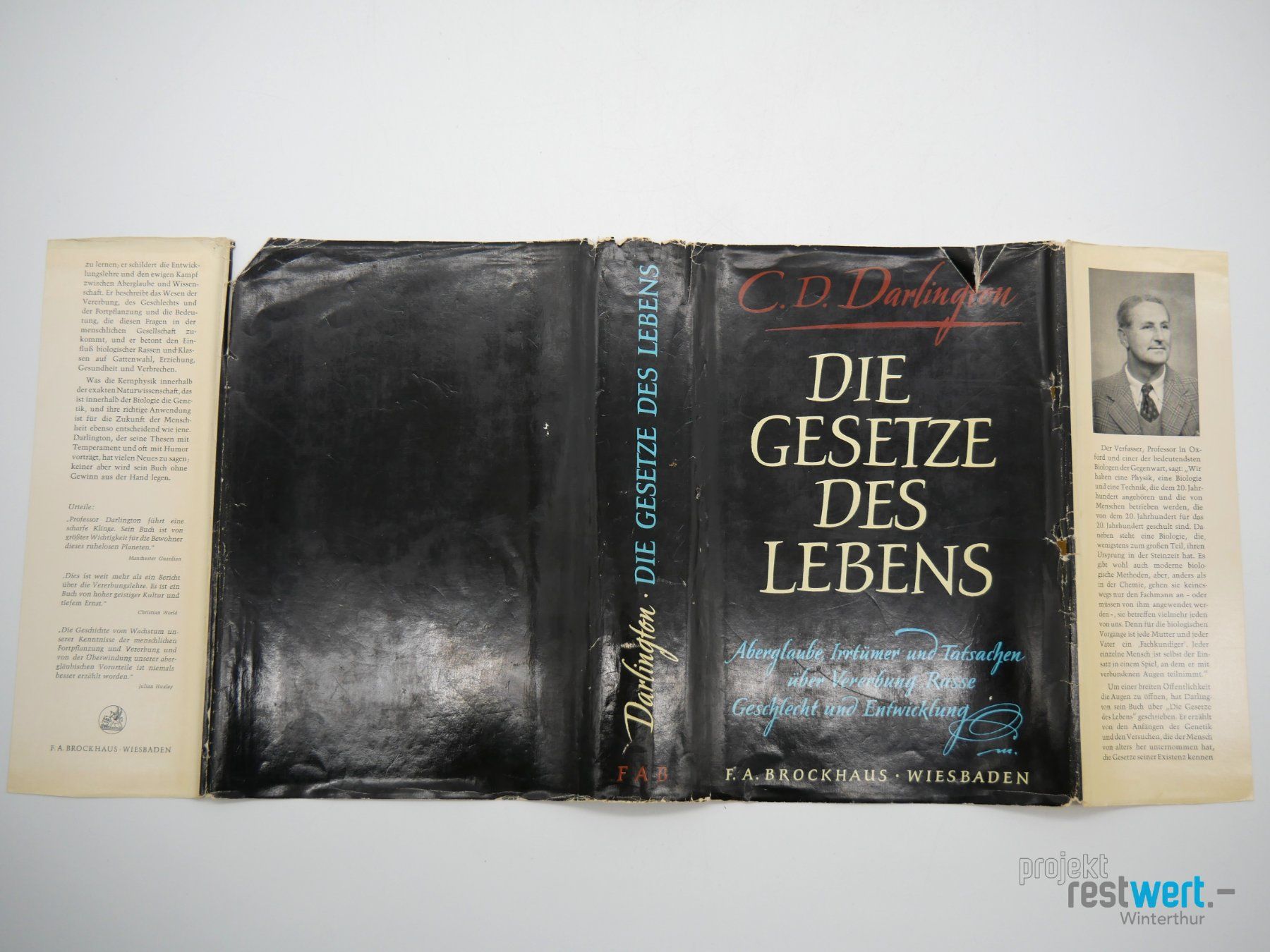 Libri: C.D. DARLINGTON - Die Gesetze des Lebens – Usato da Winterthur venduto da Restwert_Winterthur 4