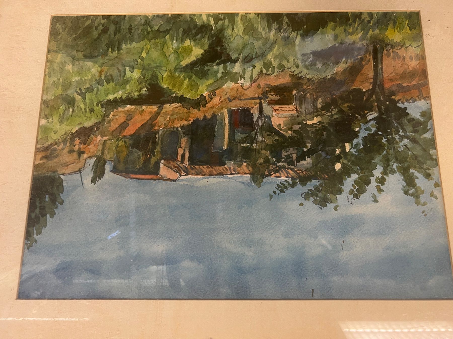 Dipinti: ANCIENNE AQUARELLE – Usato da Genève venduto da Qanil77 1