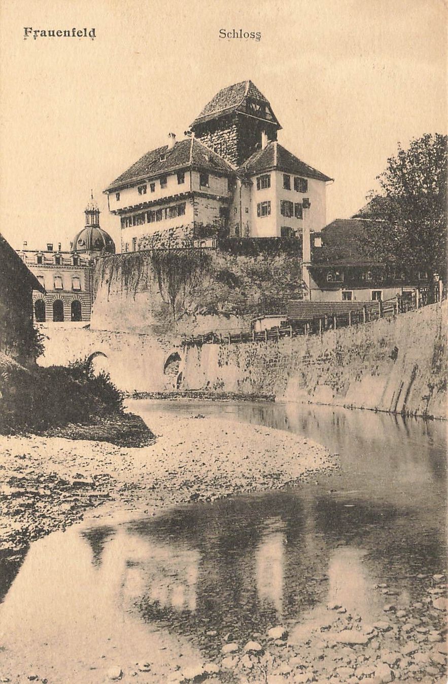 Cartoline postali: Frauenfeld schloss – Usato da Biasca venduto da Blenio71