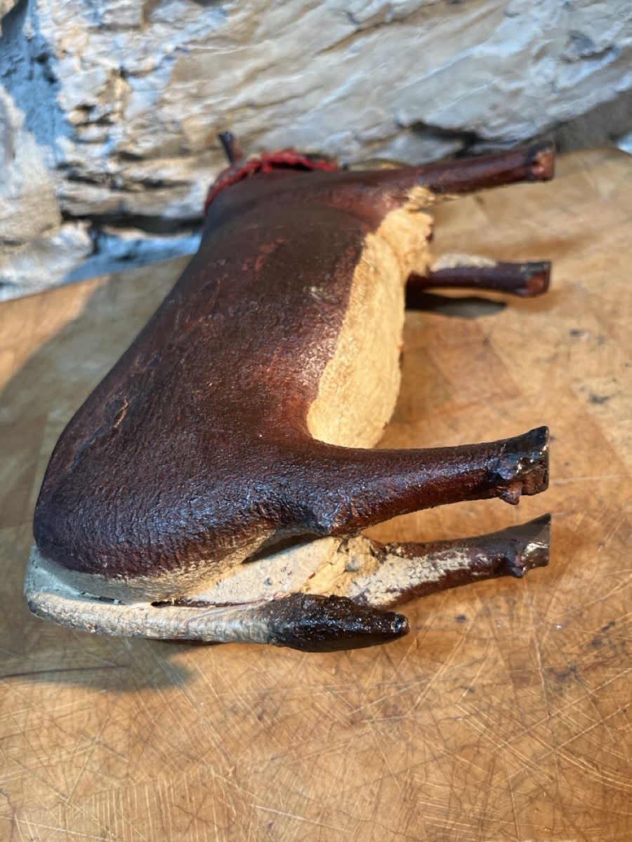 Statuette: Sehr alte Hand geschnitzte Kuh  – Usato da Brienz BE venduto da hey_z9vg 4