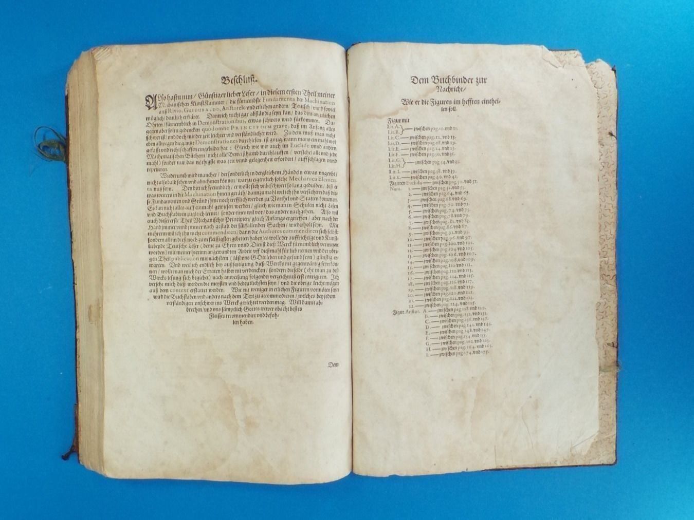 Bücher: Antikes Mechanik Buch von 1629 – Defekt aus Zug von Maxbaum 4