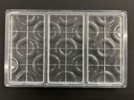 Polycarbonat Schokoladenform Kreise