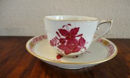 HEREND KAFFETASSE (APPONYI PURPUR)
