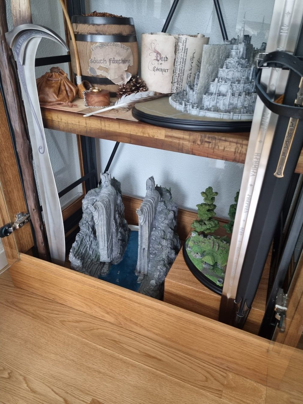Sculture & Statue: The Argonath 2021- WETA - Herr der Ringe – Usato da Heimberg venduto da GabKbli 3