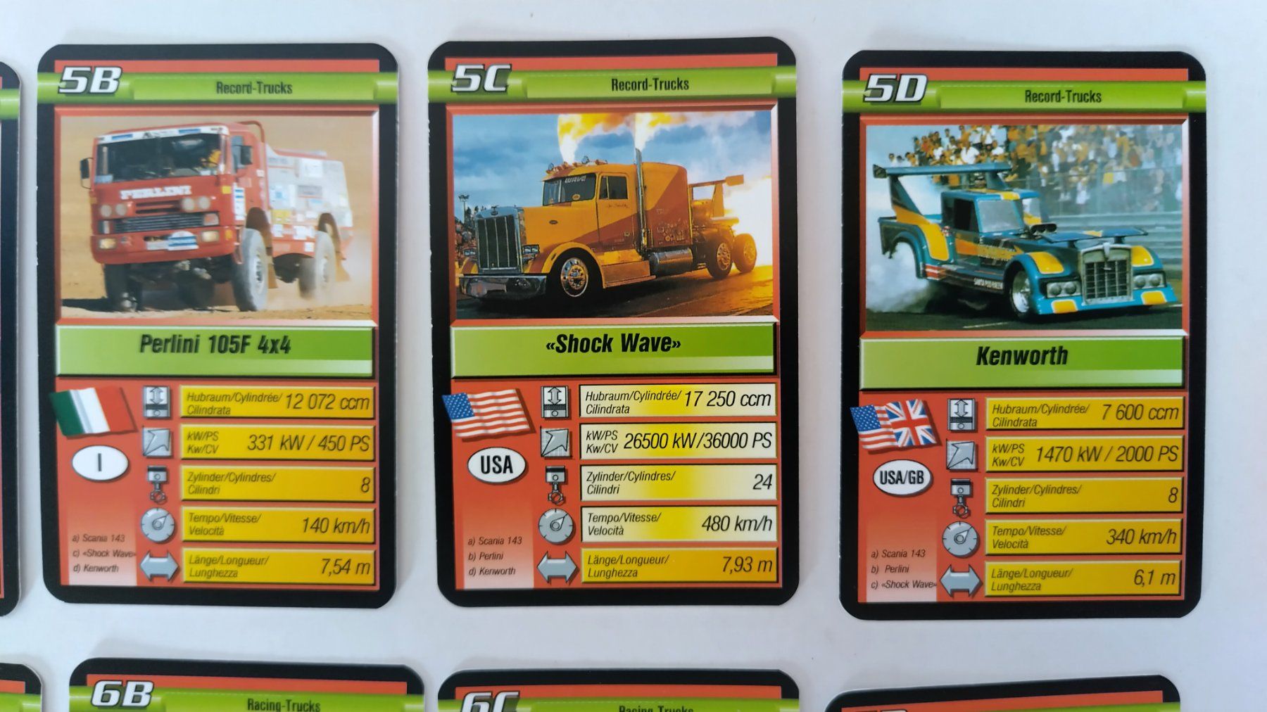 Ravensburger Giochi: Auto Quartett Lastwagen / Mega Trucks / 32 Karten ab Fr. 4.- – Usato da Bellach venduto da JingleJerry 7