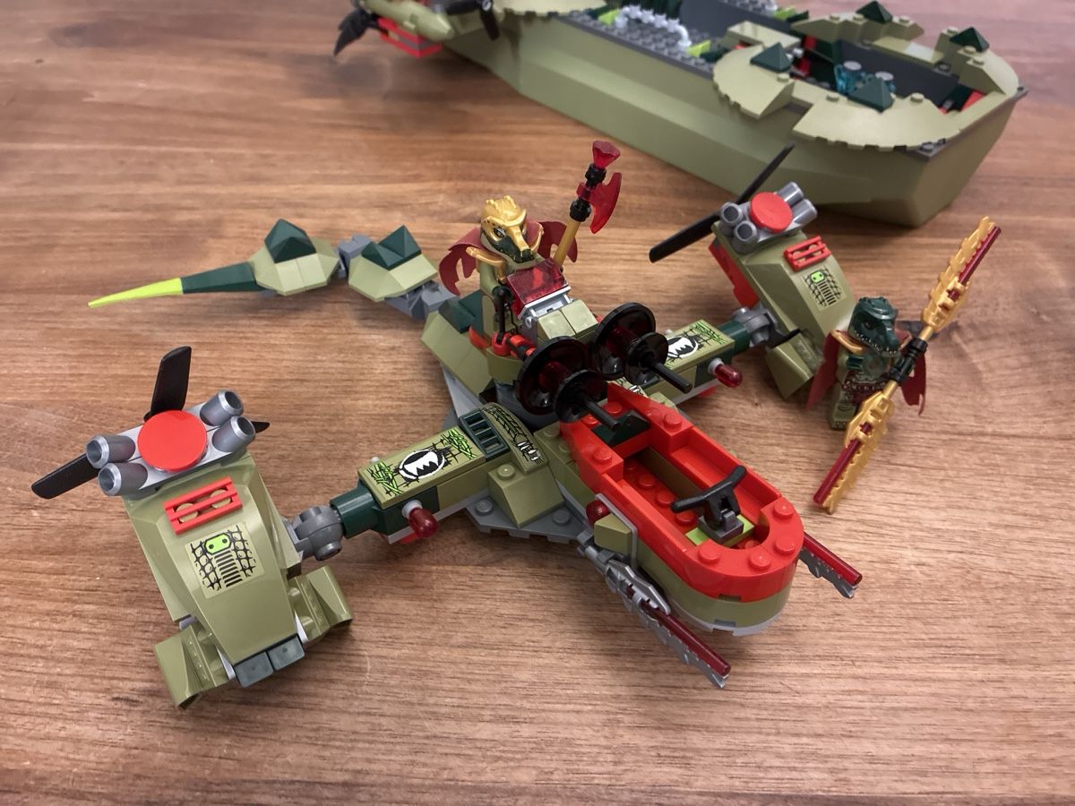 Lego Kit di costruzioni: Cragger’s Command Ship - Lego Chima - 70006 – Usato da luzern venduto da Himbeertobi 6