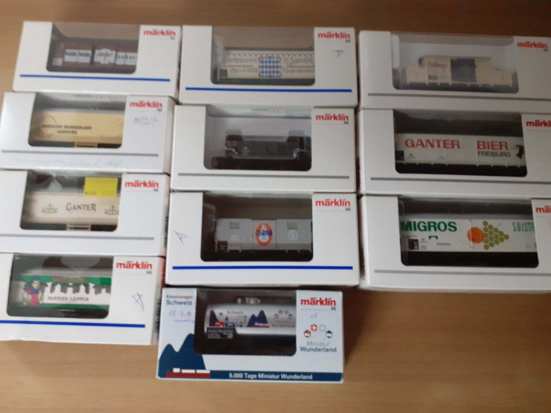 Märklin Trains électriques: Märklin-Güterwagen-Set  H0 – Neuf (Voir description) à Arbedo par aladino666