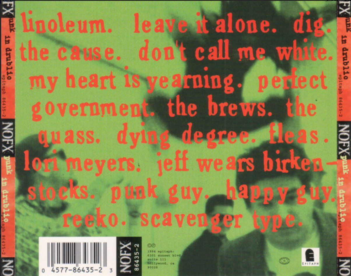 CD: NOFX - Punk in Drublic (CD) – Nuovo e nell'imballaggio originale da Brunnen venduto da Barfly5 1