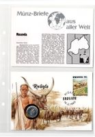 Ruanda_1983_Münzbrief mit Beschreibung