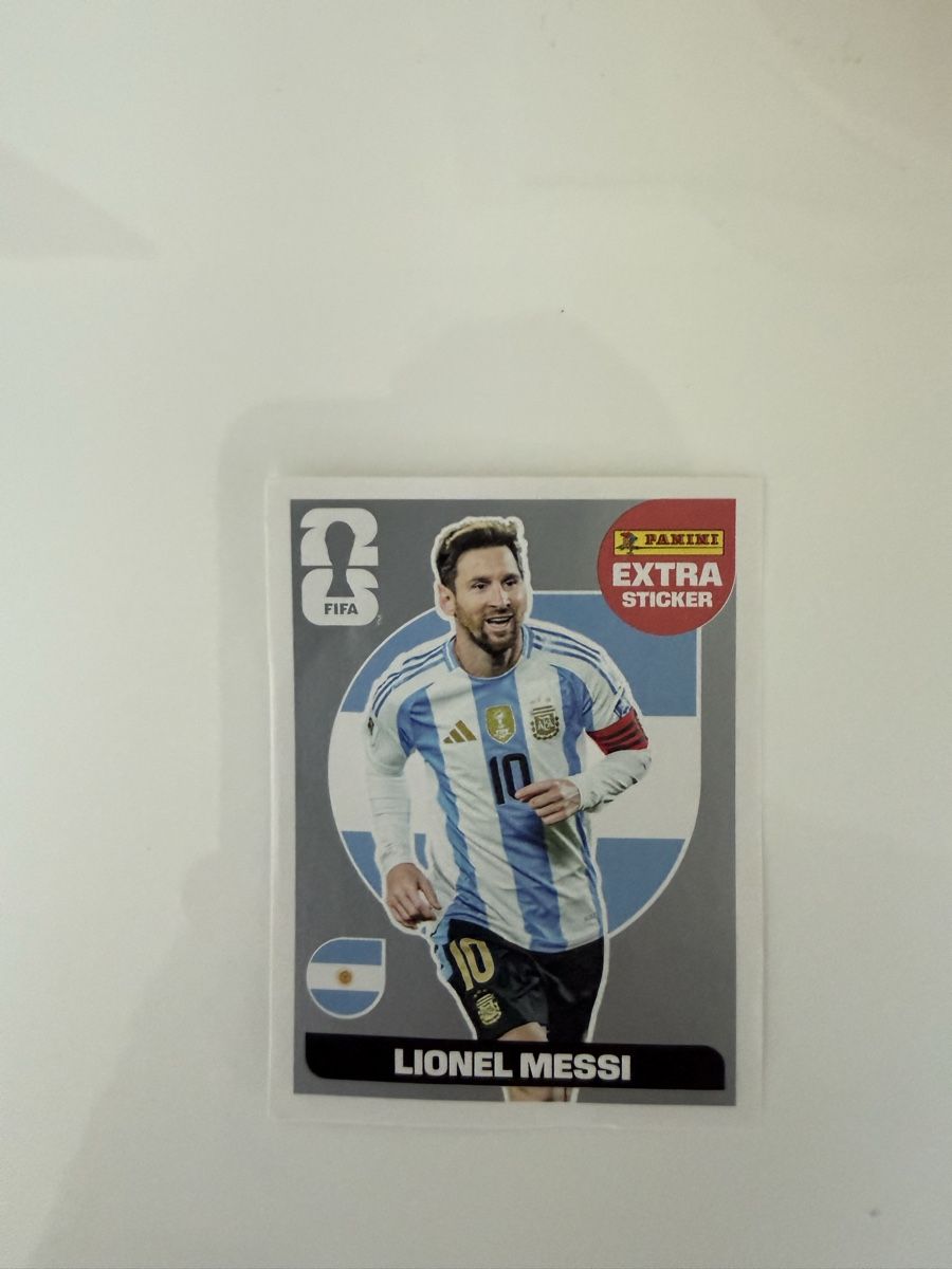 Panini Sammelbilder & Trading cards: Messi extra sticker silver  – Neu (gemäss Beschreibung) aus Blignou (Ayent) von fre_6gqm
