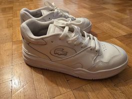 baskets sneakers Lacoste blanches 38
