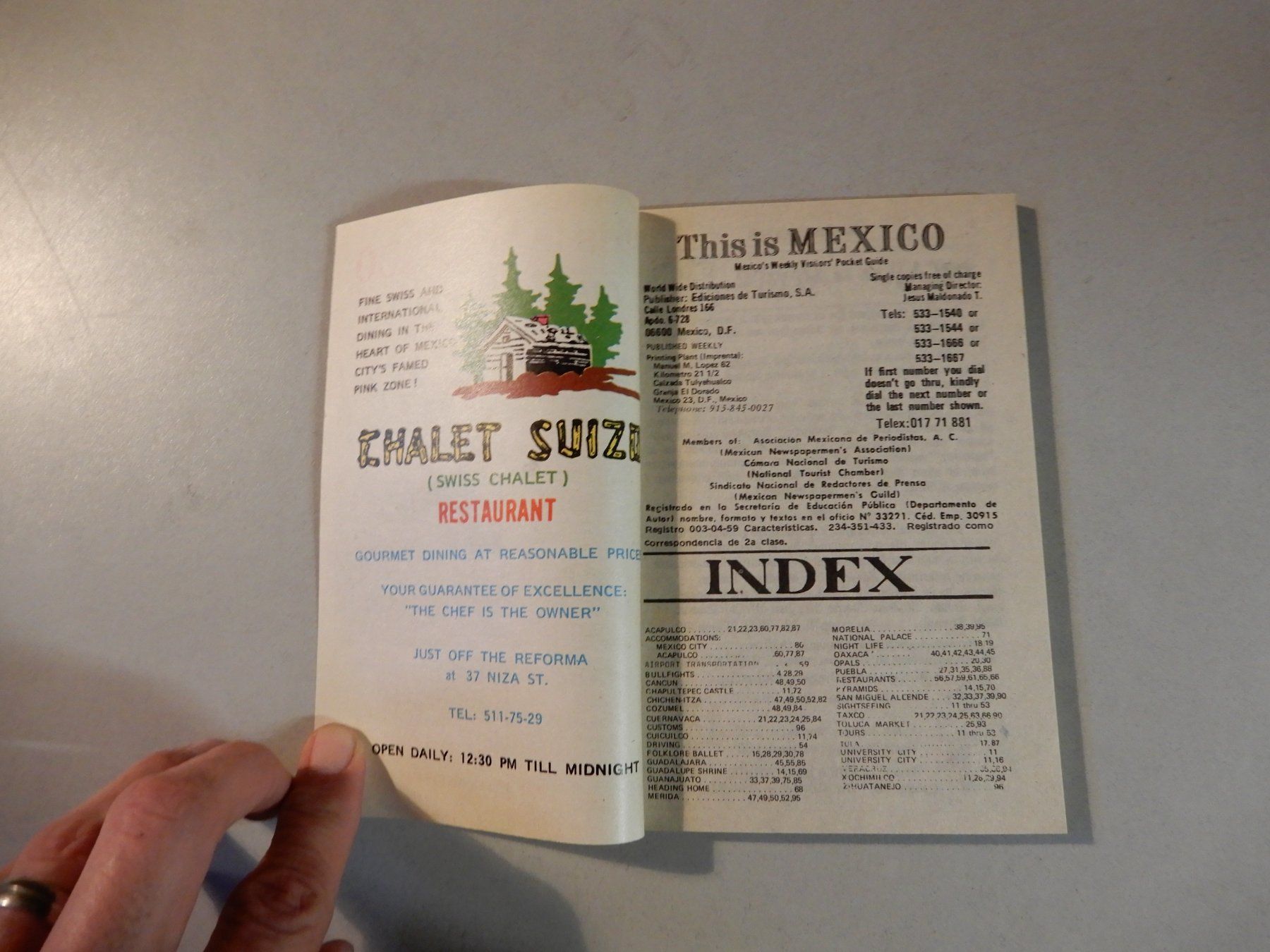 Bücher: Reiseführer This is Mexico 1980s Vintage – Gebraucht aus Erstfeld von Mario_boe0 1