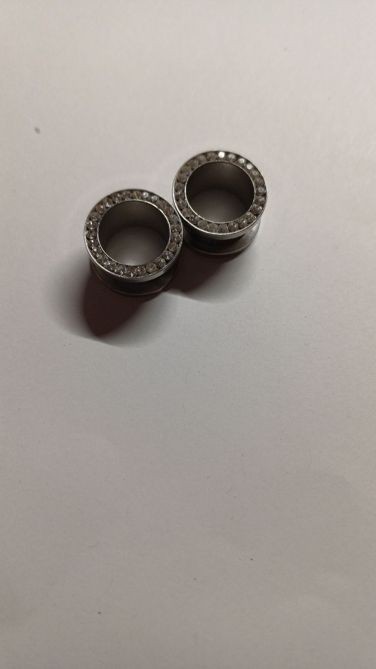 Ohrringe & -stecker: Tunnels, silber Set Gr. 14mm – Gebraucht aus Kriens von Nikamii 2