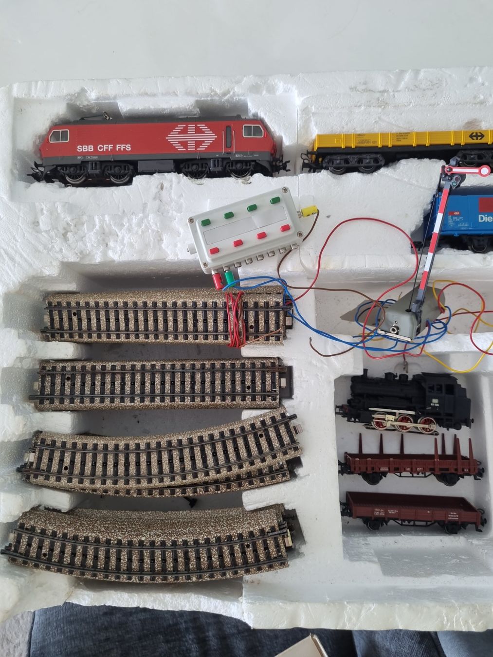 Märklin Modellini di ferrovie: Märklin Startset SBB DELTA 2974 H0 – Difettoso da Zürich venduto da nibadi 2
