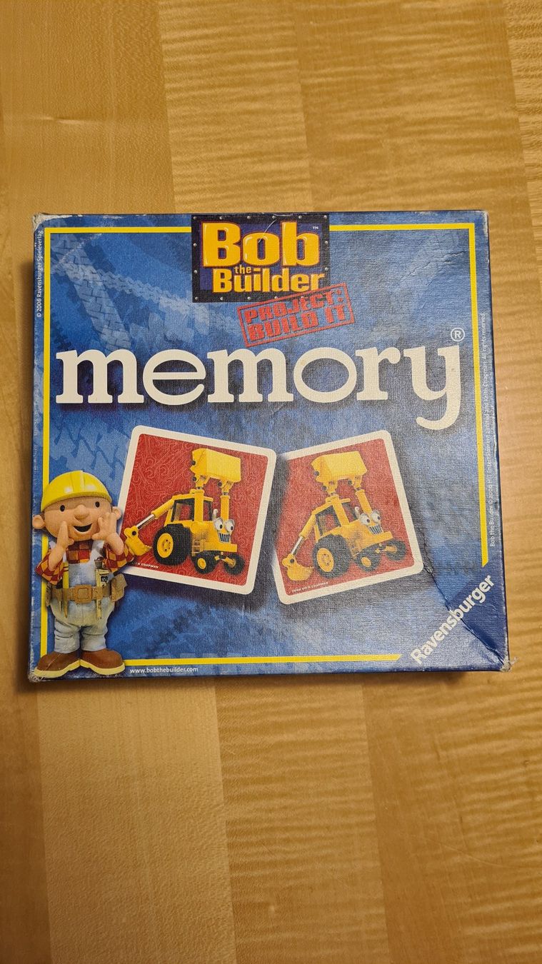 Ravensburger Giochi: Bob der Baumeister Memory – Usato da Obergösgen venduto da schesom