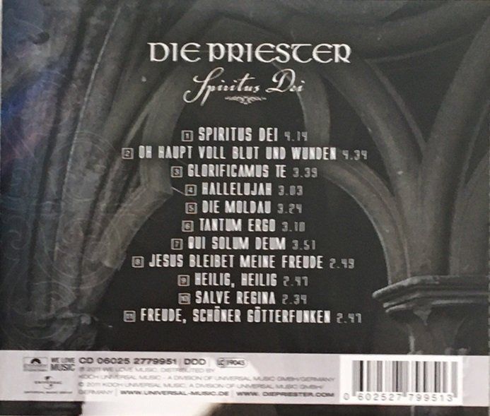 CD: Die Priester - Spiritus Dei – Usato da Grüningen venduto da azulgris 1