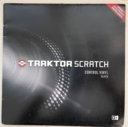Traktor Scratch Control Vinyl Black