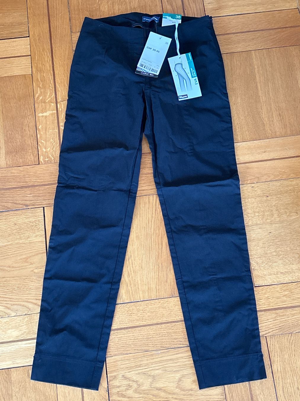 Pantaloni: Charles Vögele Hose Grösse 38 NEU – Nuovo e nell'imballaggio originale da Genève venduto da Livsonman