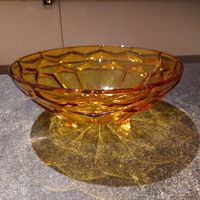 Glas-Schale Vintage Midcentury