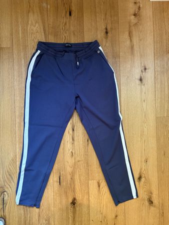 Garcia Jeans Casual Hose Damen, Grösse S-M, Dunkelblau 🟦