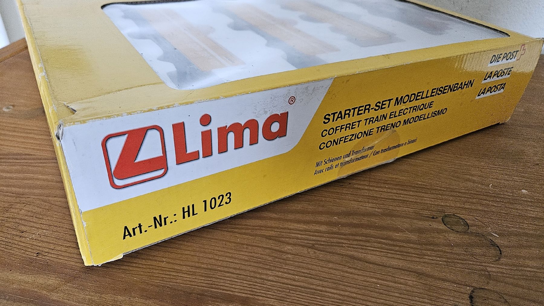 Lima Modellini di ferrovie: Lima H0 1023 Starter-Set Modelleisenbahn - Die Post! – Nuovo e nell'imballaggio originale da Nidau venduto da peterrue 6