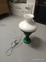 Tischlampe grün weissu