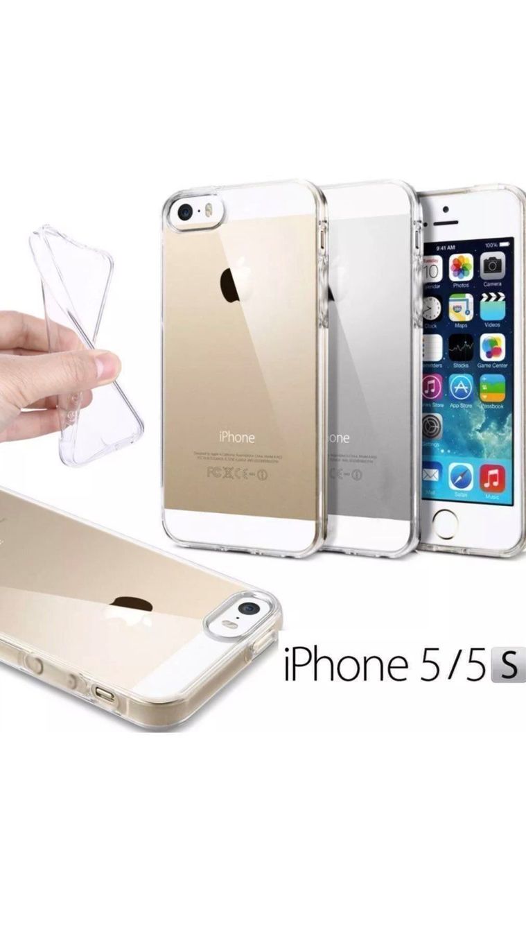 Covers & Schutzfolien: iPhone 5SE- 5S Weiche Transparent Hülle – Neu und originalverpackt aus Mels von LocalShop