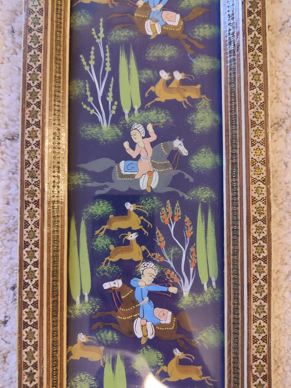 Dipinti: Grande peinture / miniature Persane – Usato da Bougy-Villars venduto da Vogue 2