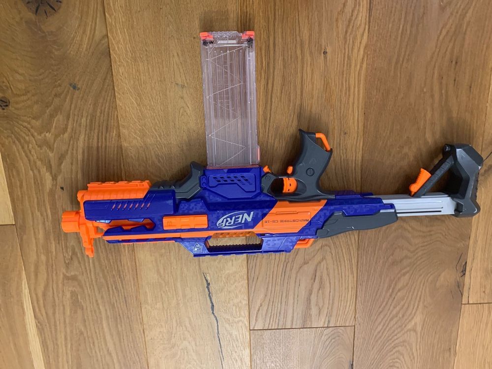 NERF N-Strike Elite - Foudroyeur Rapidstrike CS-18 - 18 fléchettes
