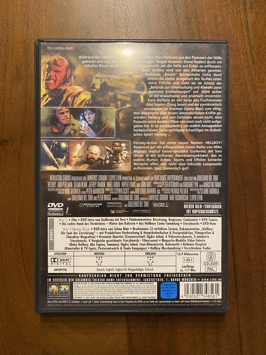 Tous les DVDs: Hellboy DVD – D'occasion à Thunstetten par Virus_33 2