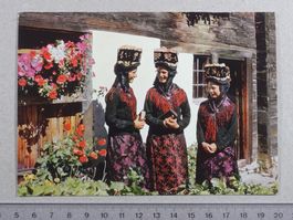 Saas-Tal, Tracht, Trachtenfrauen
