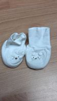 Baby Schühchen weiss mit Tiermotiv Grösse 50-56