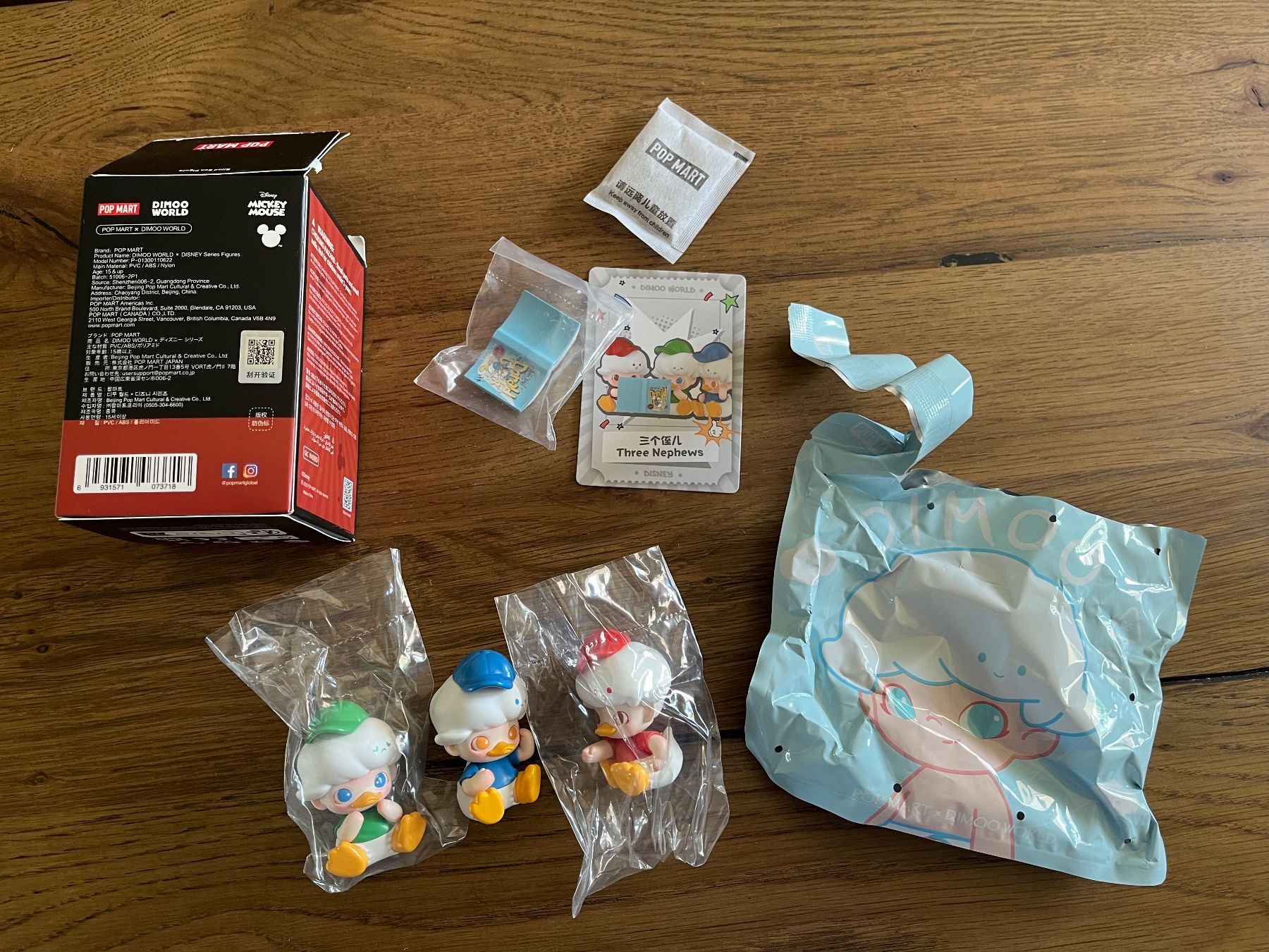 Pop Mart Statuette: Pop Mart Dimoo World Disney Three Nephews – Nuovo (secondo la descrizione) da Basel venduto da elfeli81 1
