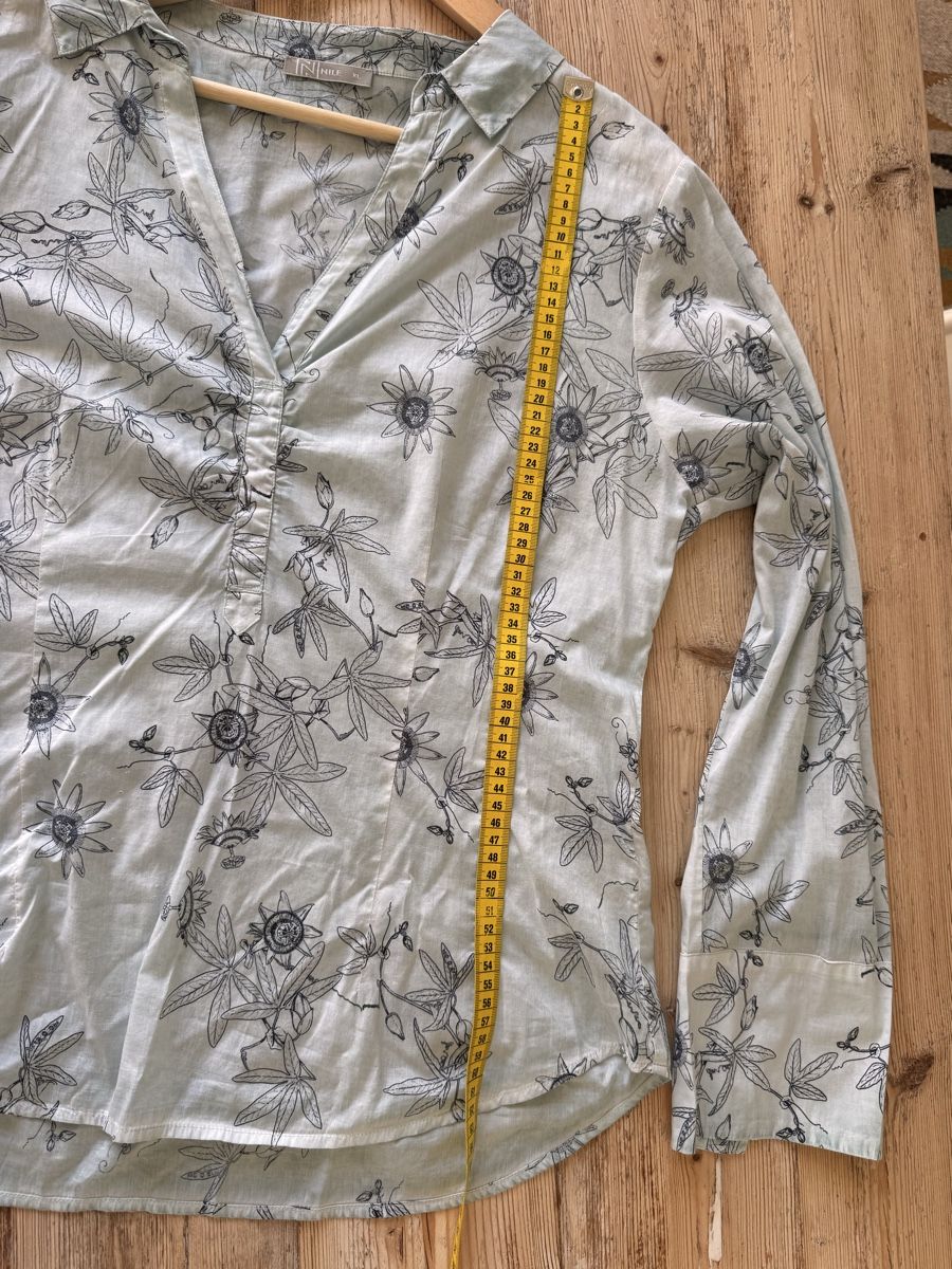 Nile Camicette: Hübsche Nile Baumwollbluse, Gr XL – Usato da Egg b. Zürich venduto da Kompass03 4