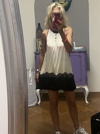Seidenkleid Tricot Chic Gr.36 super schön sommerlich