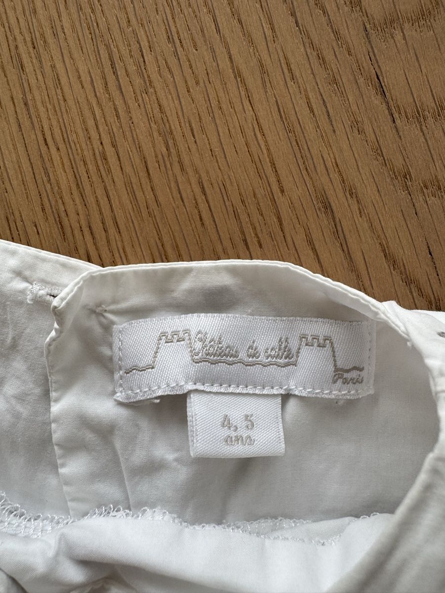 Vestiti & Gonne: Weisses Sommerkleid Mädchen 4j – Usato da Brunnen venduto da Martina.frei 1