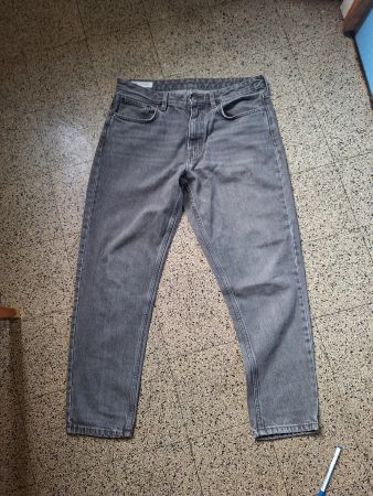 Jeans denim Zara gris US32