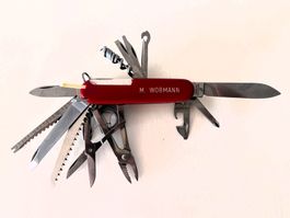 VICTORINOX   TYP SWISSCAMP   MIT  LEDERETUI  ca. 1970