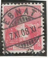 EBNAT 07.11.08 auf Zu#104 Mi#98 Vollstempel [2A9]
