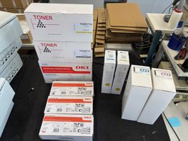 Toner et tambour pour OKI C712 neuf dans emballage
