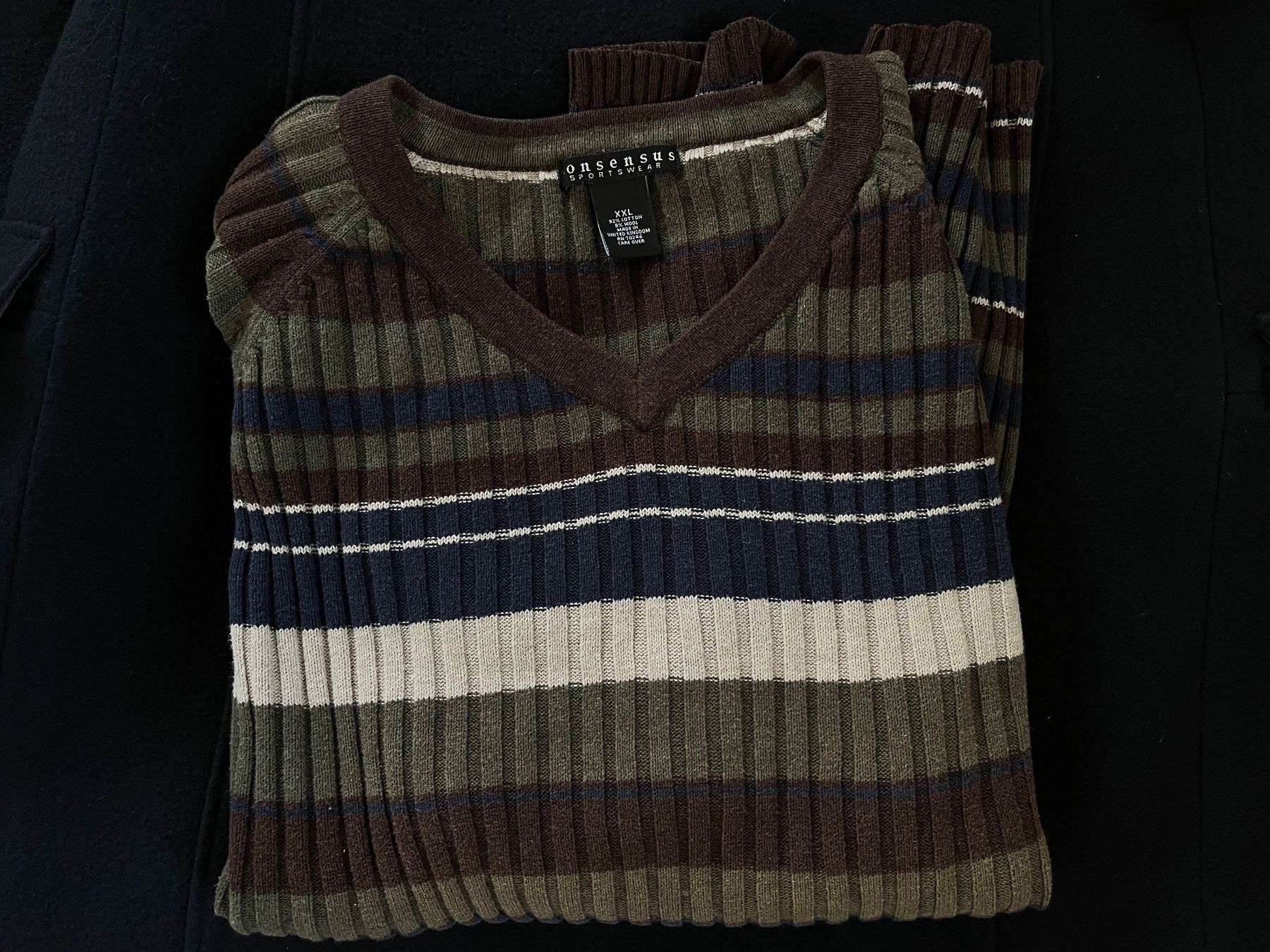 Maglioni & Felpe: Gestreifter Pullover consensus sportswear Baumwolle 🤎 – Usato da Wallisellen venduto da Miu_ 1