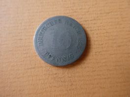 Dt. Reich 1875 D, 10 Pfennig