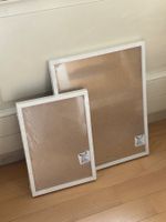 2 x Bilderrahmen 40x30cm & 20x30cm weiss