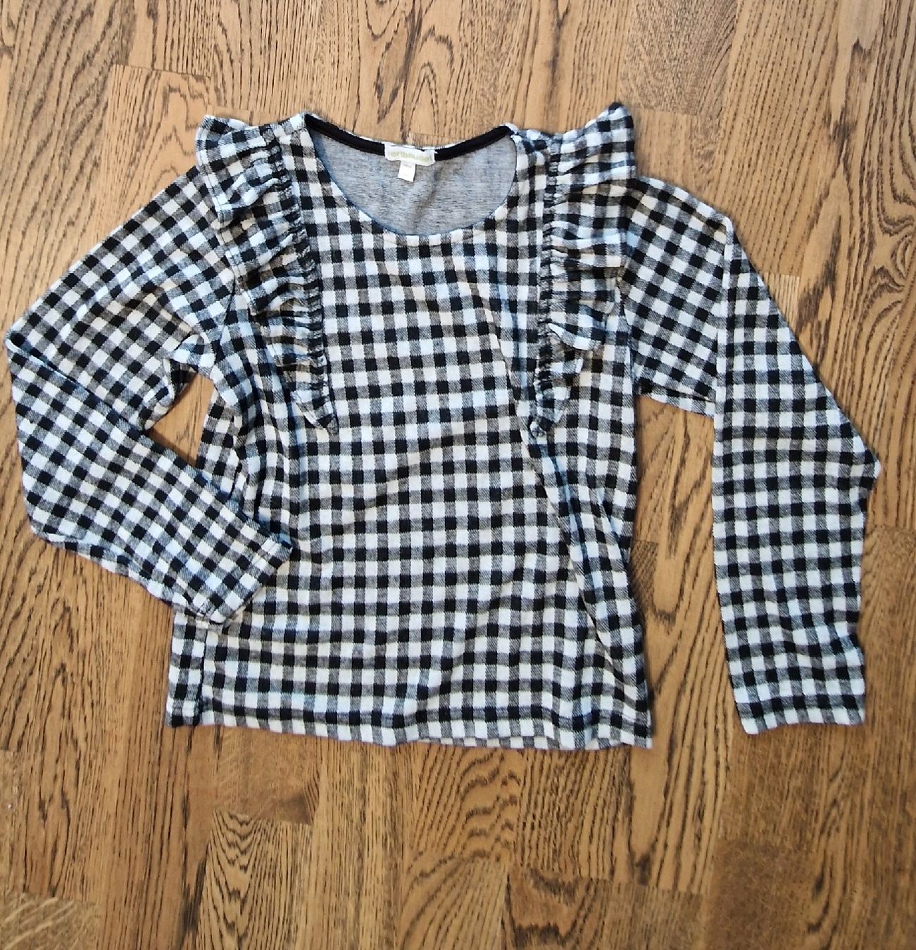 Maglioni & Felpe: Vertbaudet Mädchen Langarmshirt Gr. 126 Karo Pullover – Usato da Benken SG venduto da EgMoJo