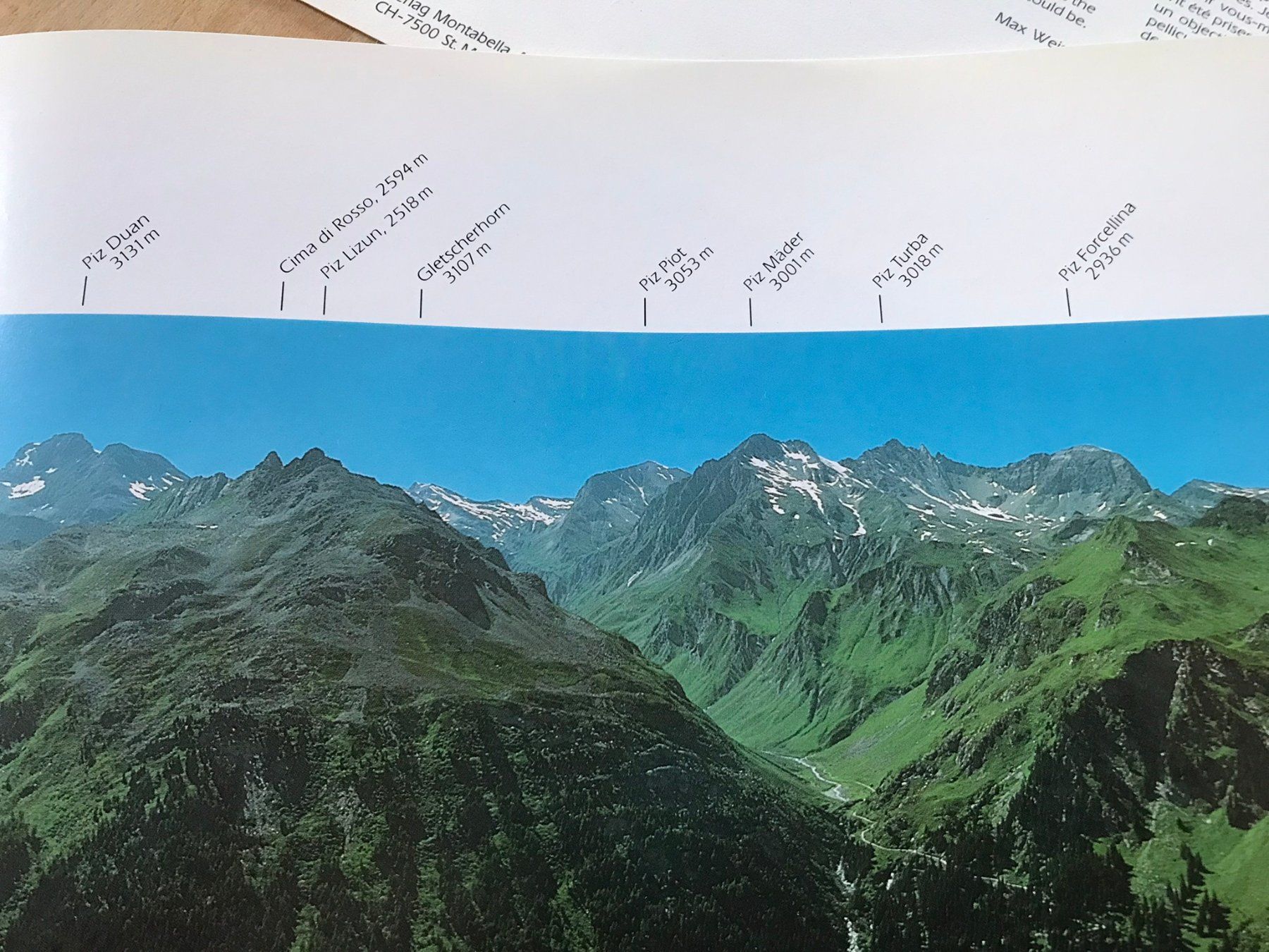 Libri: Buch: Panoramas Engadin – Usato da Ottikon venduto da mindfuel 1