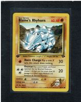Blaine's Rhyhorn - 1st Gym Challenge