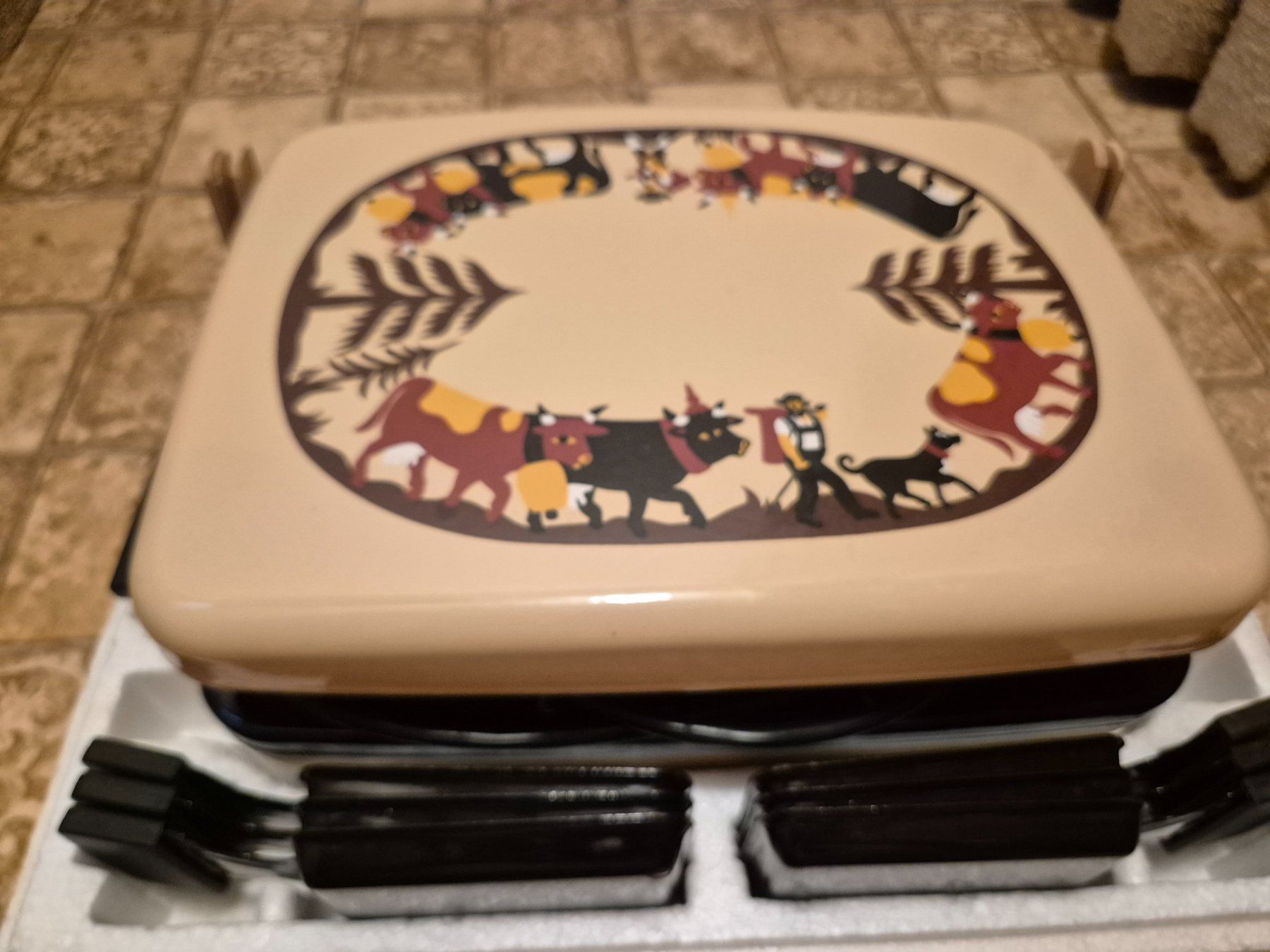 Cuisines complètes: Raclette Ofen mit 6 Pfännchen – D'occasion à Winterthur par Sarafina66