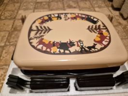 Raclette Ofen mit 6 Pfännchen
