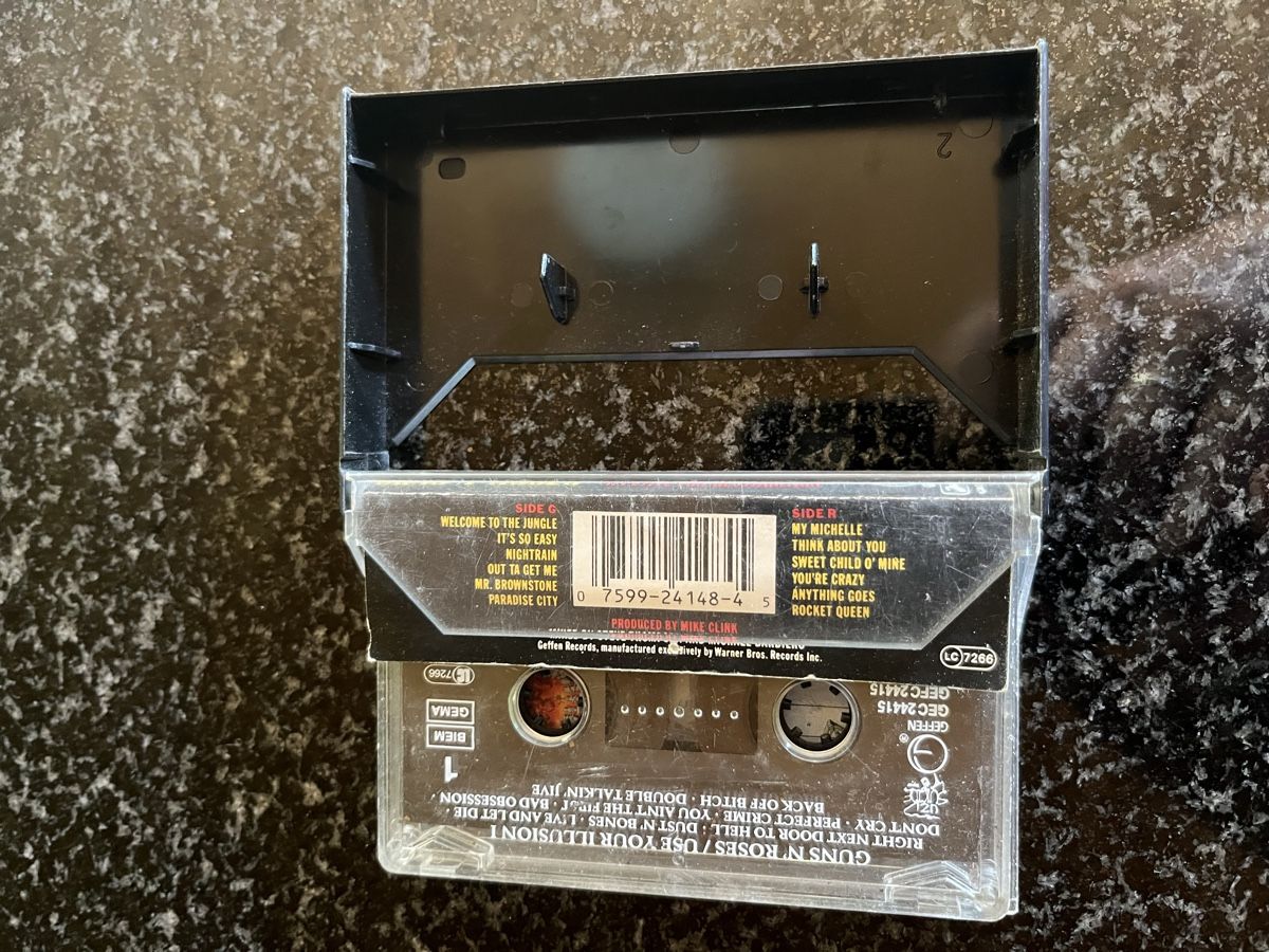 Musicassette: Kassette Guns n Roses – Usato da Schiers venduto da and_txz8 1
