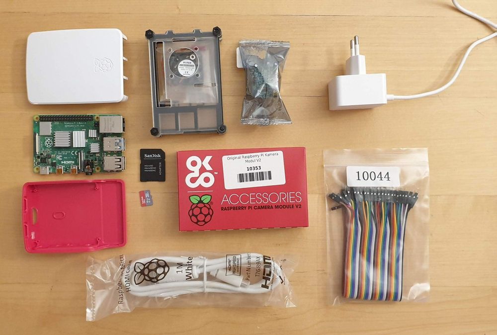 raspberry pi 4 computer modell b 4gb light starter set